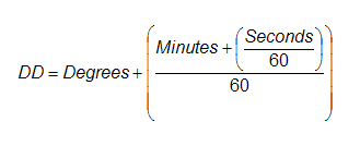decimal degree formula